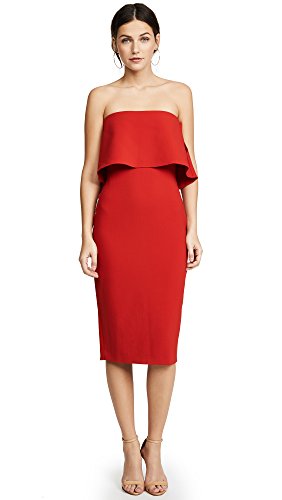 LIKELY Women's Driggs Dress, Scarlet, 6