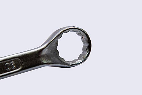 Image of AGRICO TATA RING SPANNER|Size- 6 X 7-20 X 22 | (Set of 8) | Rust Resistance | For Home and Professional Use