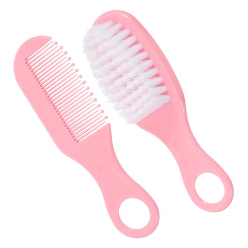 Abaodam Infant Brush and Comb Set 2-in-1 Massage Brush for Newborn Soft Gentle Comb Hair Care Accessories