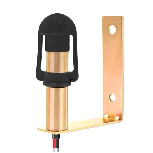 AOHEWEI Soporte de montaje de baliza, soporte de metal flexible para poste DIN con cable y tapa protectora para carretilla elevadora, tractor, luz de advertencia giratoria intermitente