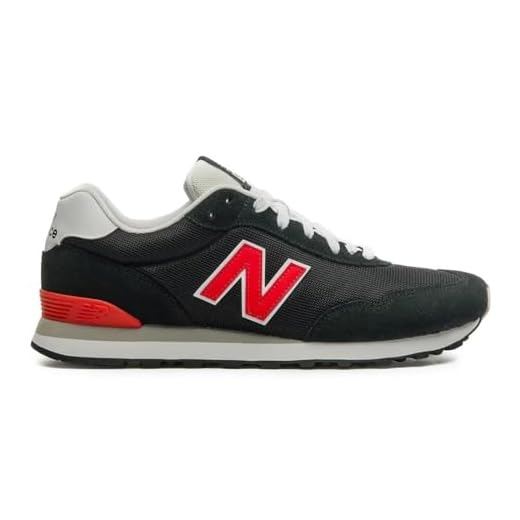 Tênis New Balance Masculino 515 V2 Casual Preto/vermelho Ml515gc3 39