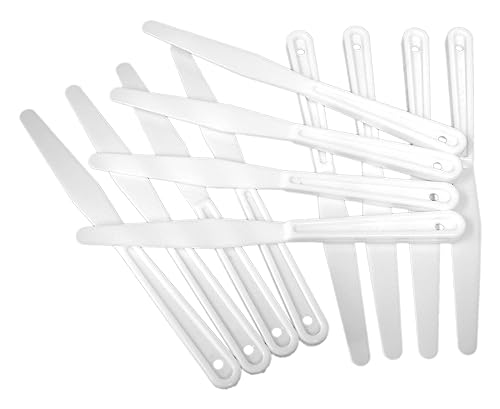 Major Brushes Plastic Palette Knife - Pack of 12
