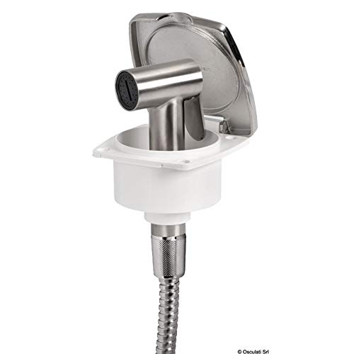OSCULATI Doccia New Edge Inox Doccia Tiger Tubo Inox 2,5 m