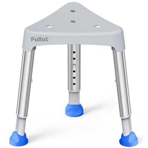 Space-Saving Triangular Shower Chair for Elderly and Disabled, FSA/HSA Eligible
