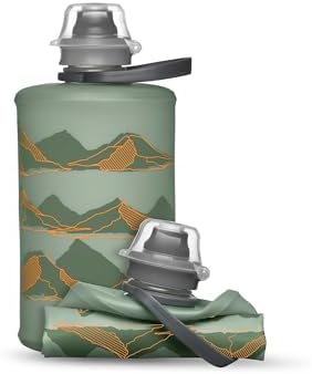HydraPak Stow Collapsible Water Bottle – 350ml, 500ml, 1L – Ultralight, Leak-Proof, BPA-Free, Filter Compatible Travel & Hiking Flask