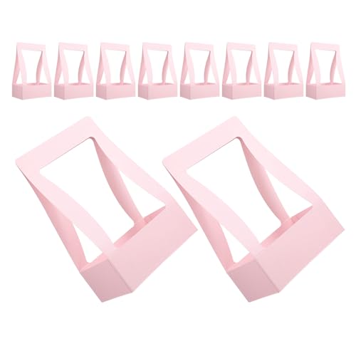 Boîte en papier pour bouquet de fleurs STOBAZA | Lot de 10 boîtes élégantes
