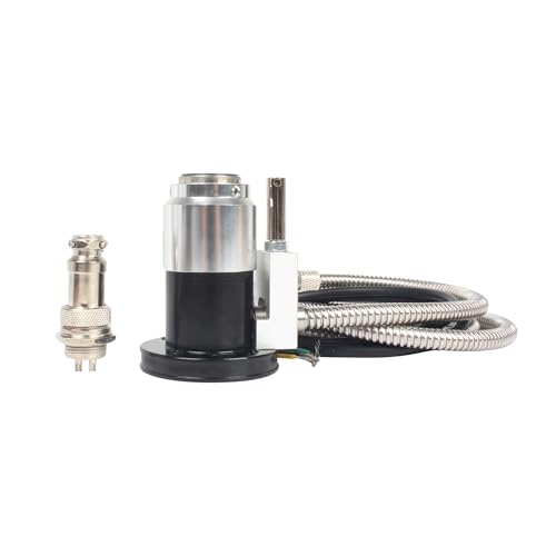 YIDOFENG Normally Closed Automatic Tool Sensor Gauge, CNC Mach3 4 Wires Tool Setting Gauge Z Axis Probe Tool Touch Sensor Setter Setting for Engraving Machine (Black)