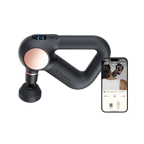 Image of TheraGun Sense (1st Generation) by Therabody - Deep Tissue Massage Gun with Preloaded Routines for Stress Relief, Pain Relief & Muscle Soreness in Neck, Back, Leg, Knee, and Shoulder (Black)