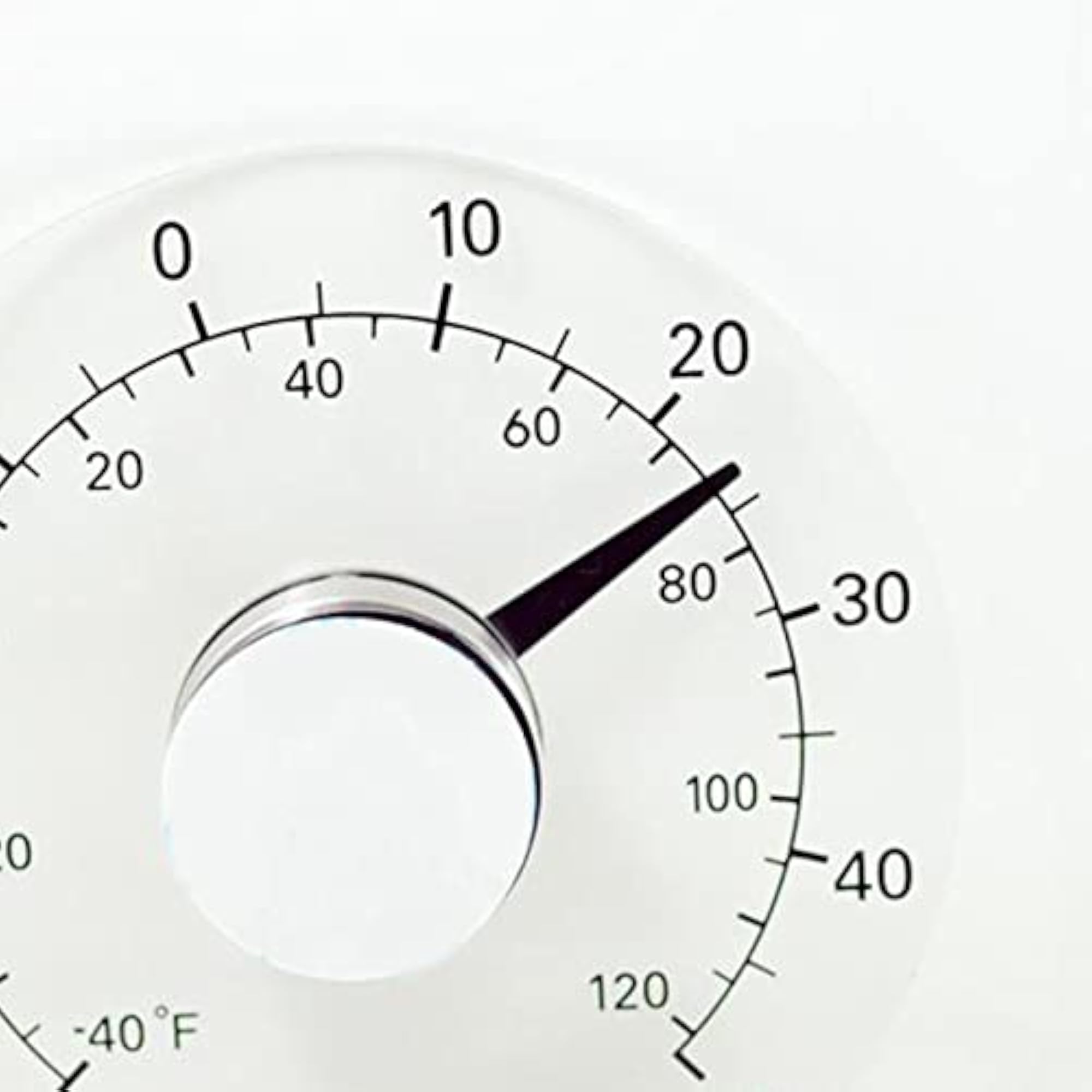 LOSA Decorative Window Thermometer for Car, Wall, Garden, Patio