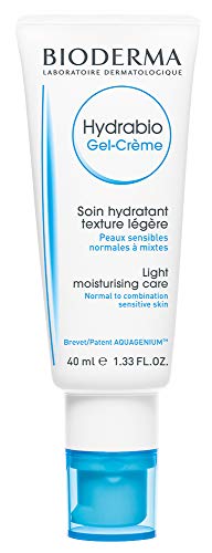 BIODERMA HYDRABIO Gel-Crème 40ml | Hydrate intensément et durablement  Lisse le grain de peau | Peaux déshydratées, sensibles et en manque d'éclat   Peaux normales à mixtes