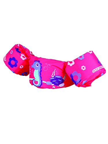 Stearns Kids Puddle Jumper Basic Life Jacket (Seahorse (Pink))