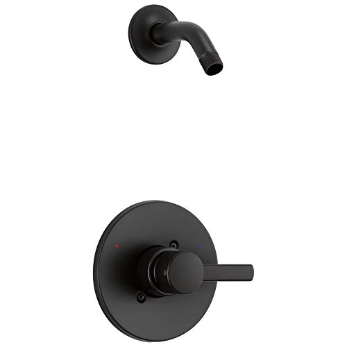 Peerless PTT188782-BLLHD Precept Trim Kit Shower Only, Matte Black