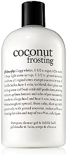 philosophy coconut frosting shampoo, shower gel & bubble bath, 16 oz