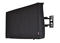 BroilPro Accessories Outdoor TV Cover, Waterproof Universal Protector for 40"-43'' LCD, LED, Compatible with Standard Mounts and Stands, Built in Remote Controller Storage Pocket, Black