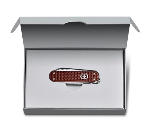 Image of Victorinox Classic SD Precious Alox 58mm,Hazel Brown, Swiss Made (0.6221.4011G)