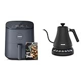 COSORI Air Fryer Pro LE 5-Qt Airfryer, Quick and Easy Meals, UP to 450℉, Quiet, 85% & Electric Gooseneck Kettle with 5 Temperature Control Presets, Pour Over Kettle for Coffee