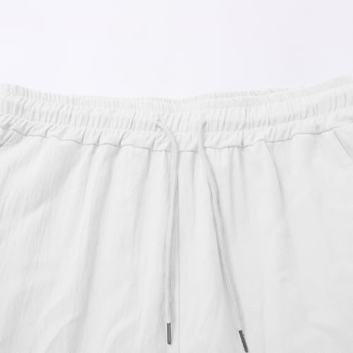 Pantalon de jogging femme en mousseline premium et coupe fluide baggy - 5