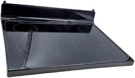 Amazon.com: GE WB62X26649 Range Main Top, Glass Cooktop, Black  