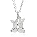 Love Bunnies Necklace - 925 Sterling Silver