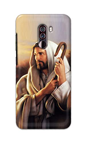 Image of PRINTFIDAA Catholic Image of Jesus Christ from Slovakia Hard Back Cover for Poco F1, Pocophone F1 Back Cover -(P6) KAT1003