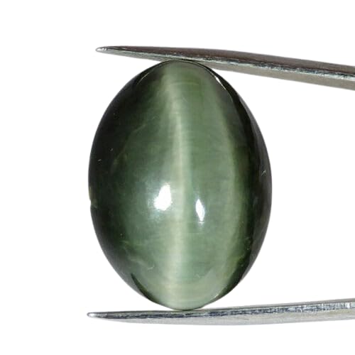 Lehsunia Ketu pierre précieuse œil de chat naturelle 14,89 carats