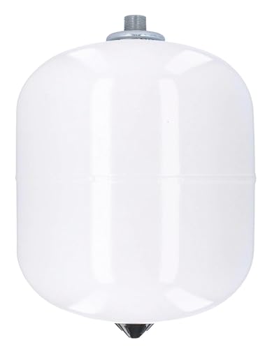 SOMATHERM FOR YOU, Vase d'expansion sanitaire 11L pour systèmes d'eau chaude, pression max 10 bar, température -10° à 100°C, acier, membrane conforme EN 13831, époxy blanc