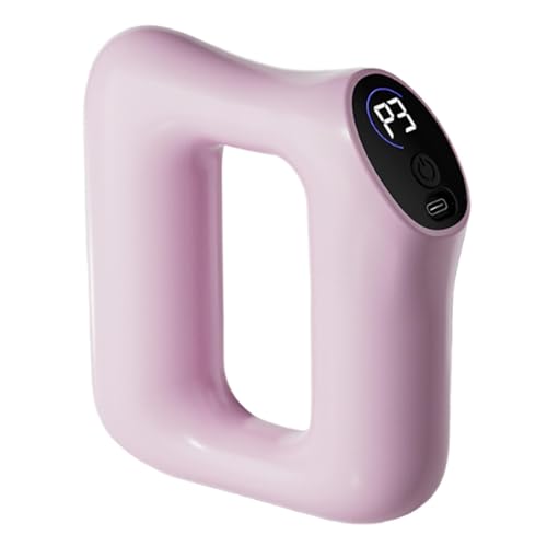 MotiveTech Multifunctional Massage Tool, Electric Back Massage Tool, USB Low Noise Full Body Fascia Deep Tissue for Neck, Waist, Pink