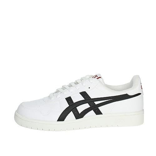 ASICS Japan S, Sneaker Uomo, Bianco/Nero/Rosso, 45 EU