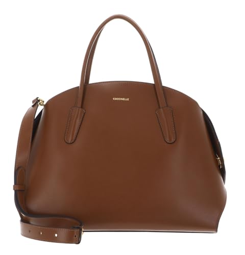 Sac à main et épaule Coccinelle Tylde en cuir lisse noir
