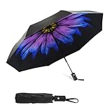 SY COMPACT Reise-Regenschirm, winddicht, automatisch, ab Werk direkt, hoher kostengünstiger Sonnenschirm, UV-Schutz