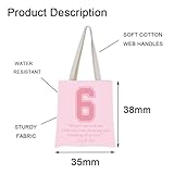 Boys of Tommen Series Saving 6 Inspired Gift C Walsh Merchandise Joey and Aoife Quote Gift for Romance Book Lover (6 Tote) - Image 2