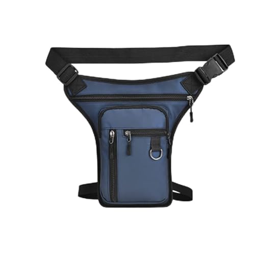 DOBRVVGT Leg Bag,Thigh Bag,Drop Leg Bag Waterproof Leg Waist Bags Drop Leg Belt Bags Shoulder Moto Thigh Bag Waist Fanny Pack Bags for Men Ride Motorcycle Leg Bag(Blue)