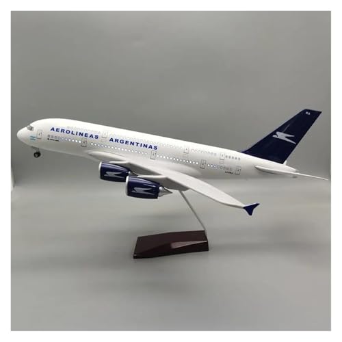 Modelo de Aviones de Metal de 47 cm para Coleccionistas de Aerolíneas Argentinas