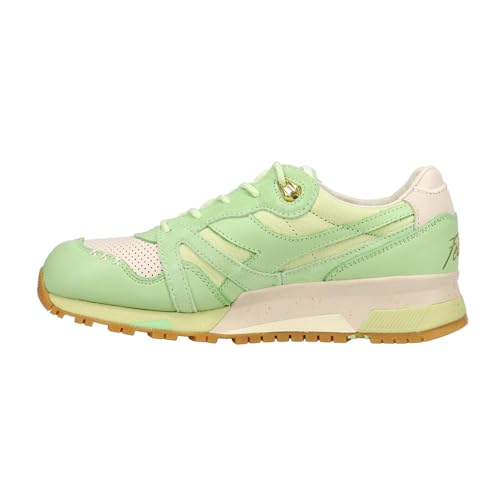 Diadora Mens N9000 Ice Cream X Feature Lace Up Sneakers Shoes Casual - Green, Pink - Size 6 D, 170658-702733