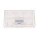 Produktbild perfk 24 Slot Game Card Case Spiel Kassettenbox Spielkarten Box Organizer für Nintendo Switch - Weiß