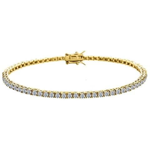 Dunnett Taylor 18K Gold Plated Moissanite Bracelet Cover