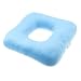 Fenteer Quadratisches Sitzkissen Sit Ring Anti Dekubitus-Sitzkissen Aufblasbar 36x36cm