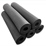 Schaumstoff Rohrisolierung 20/32/40/60/75/90/110mm Id, Solarenergierohren Isolierung Heizungsrohre, Schaumstoff-Rohre Flexibel Für Fitness-Griff, Isolierschlauch Rohrschale 1.6m Länge ( Size : 75mmx13