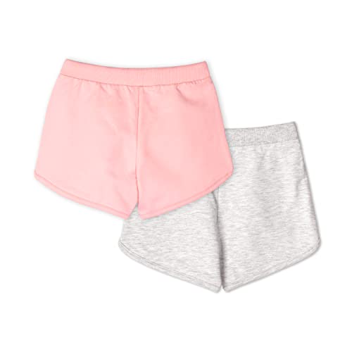 Image of Real Basics Premium Cotton Printed Shorts for Girls (Pack of 2)