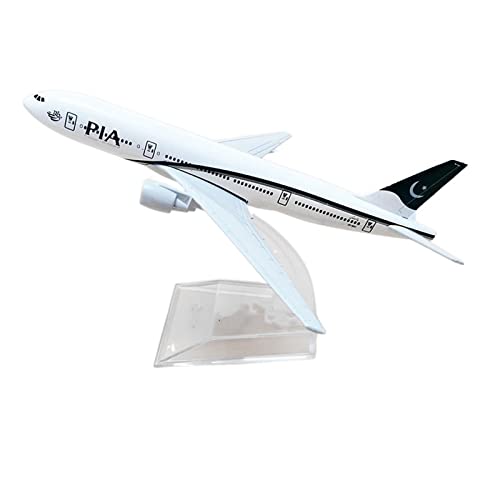 Modelo de avión Boeing B777 de 16cm el regalo perfecto para amantes de la aviación