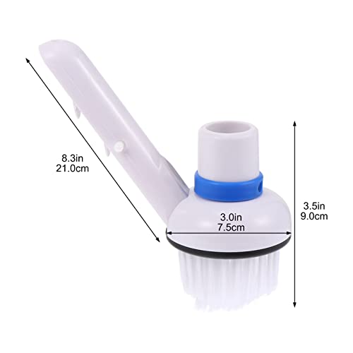 Cabilock Telha 2 Peças Escova Inferior Escova De Fundo De Piscina Escova De Limpeza De Chão De Pared