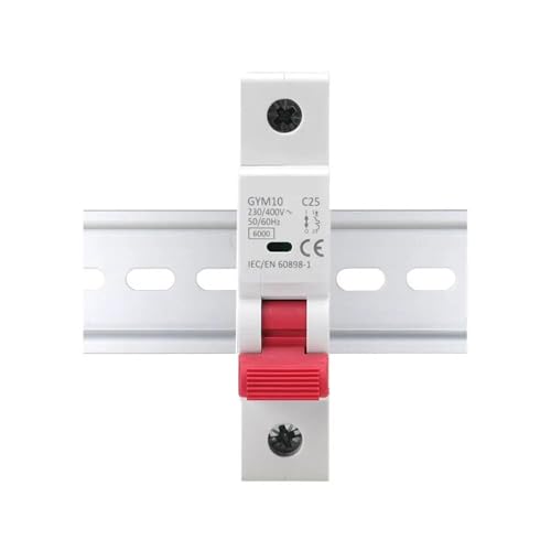 Disyuntor 6KA MCB 1P 63A interruptor magnetotérmico automático modelo GYM10 curva C