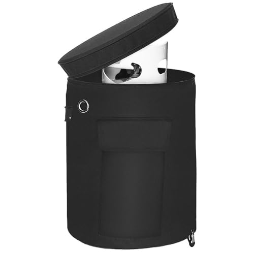Cubierta de tanque de propano resistente a rayos UV con cremallera de acceso 6