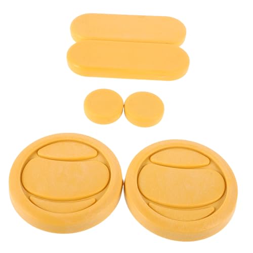 Milisten Ergonomic Skateboarding Gloves Sliders 6pcs Replaceable Pucks Roller Skates Downhill