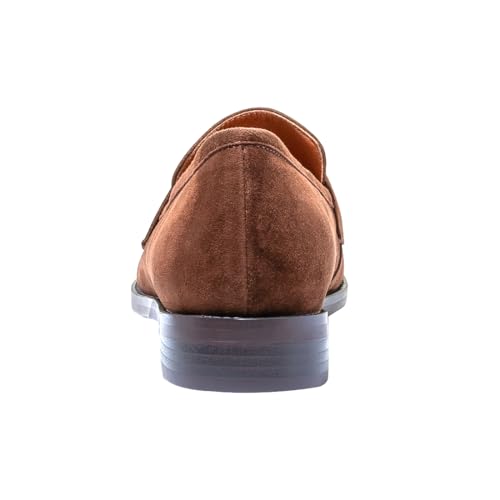 Image of ONEENO Women's Casual Flat Suede Tassel Loafer