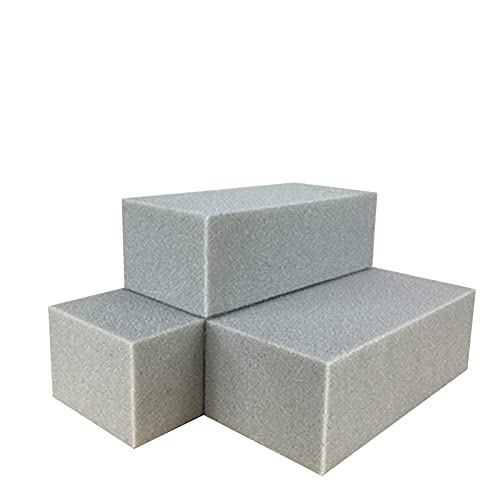 XZincer Artesanía de Espuma de Espuma Floral para Bloques Artificiales Proyecto Flores Floral Patio Césped y jardín Herramientas Urbano Bellota (Grey, One Size)