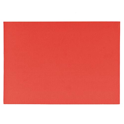 Image of uxcell 10pcs Corrugated Cardboard Paper Sheets,Red,7.87-inch x 11.81-inch,for Craft and DIY Projects