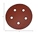 PORTER-CABLE 735501225 5-Inch Hook & Loop Sandpaper, 120 Grit with 5 Holes (25-Pack)