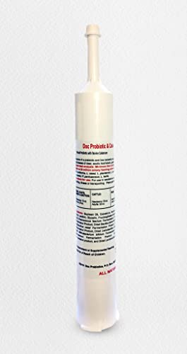 DOC PROBIOTIC Colostrum Paste 300 CC Tube w/Prebiotics and Live Micro Encapsulated Probiotics Goats, Cows, Horses Sheep, Pigs, Deer