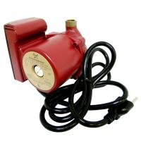 Grundfos UP15-18B5/LC Bronze Circulator Pump, 1/2" Sweat, 1/25HP, 115V, Line Cord (59896211) Red